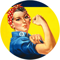 Rosie the Riveter icon